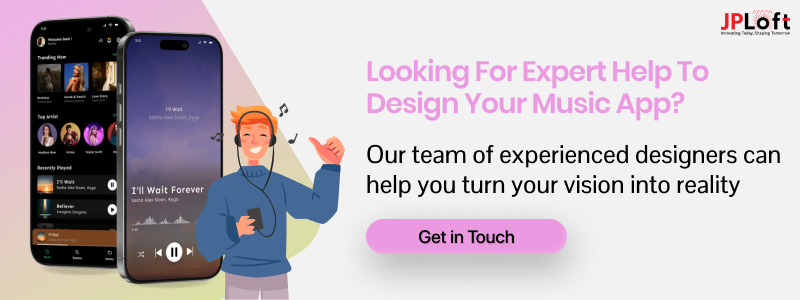 Music App Development CTA
